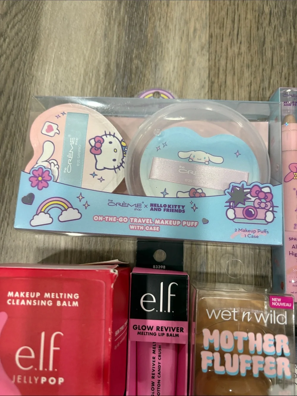 Brand new bundle of cosmetic products